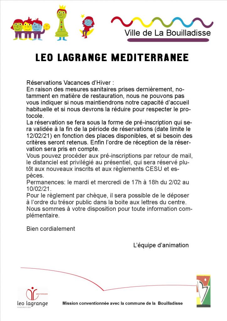 Pdf Reglement Interieur De L Accueil De Loisirs De La Mjc De Tecou Pdf